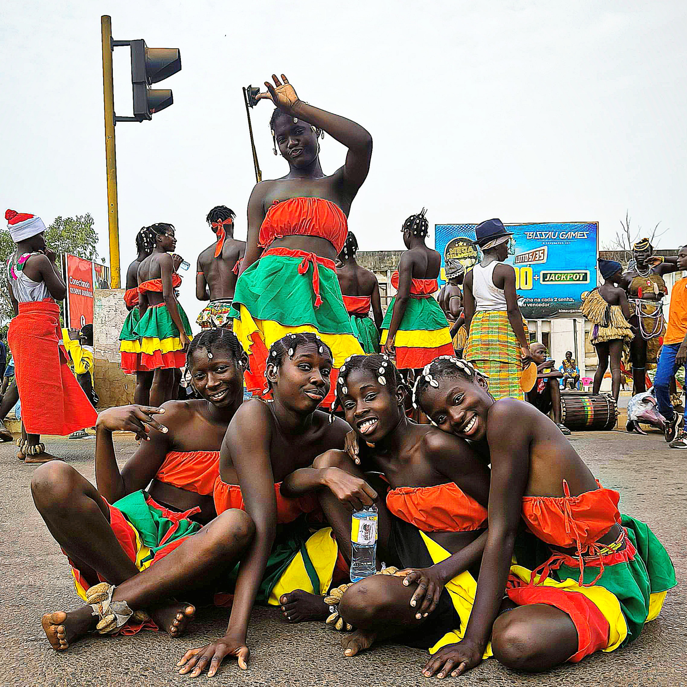 Etnias de Guinea-Bisáu al carneval