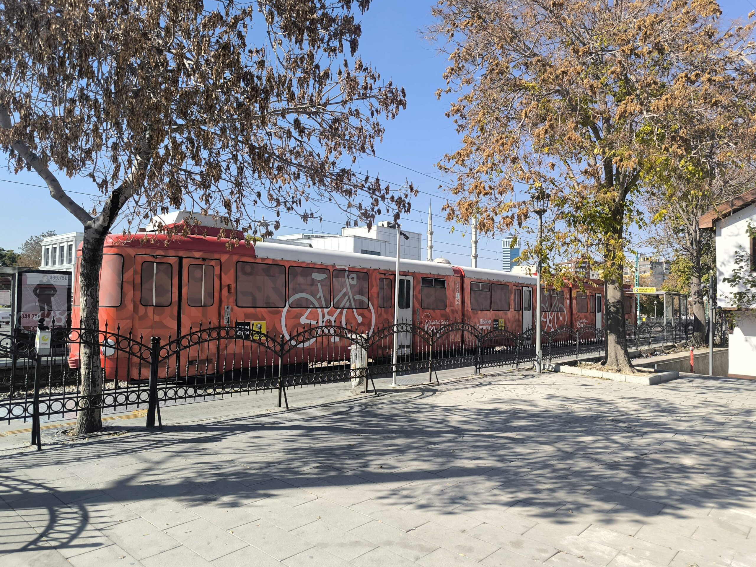 Tram reservado a bicicletas, Konya