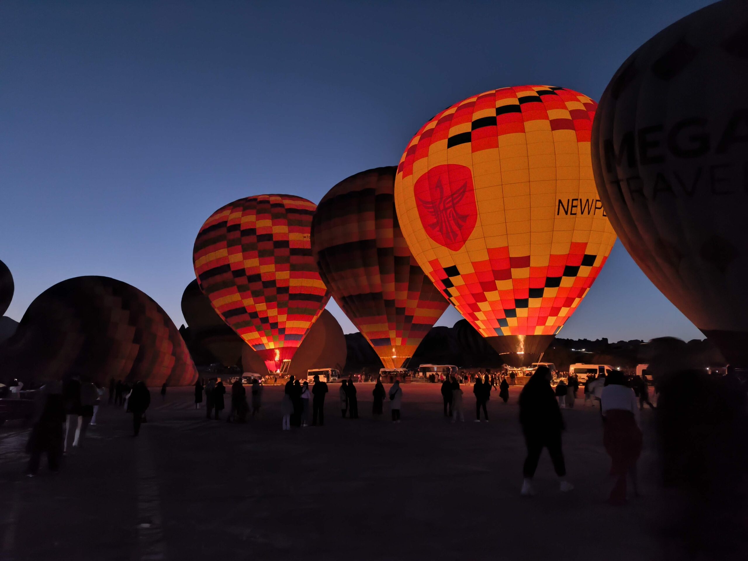 Despegue de los globos, Capadocia, Turquía