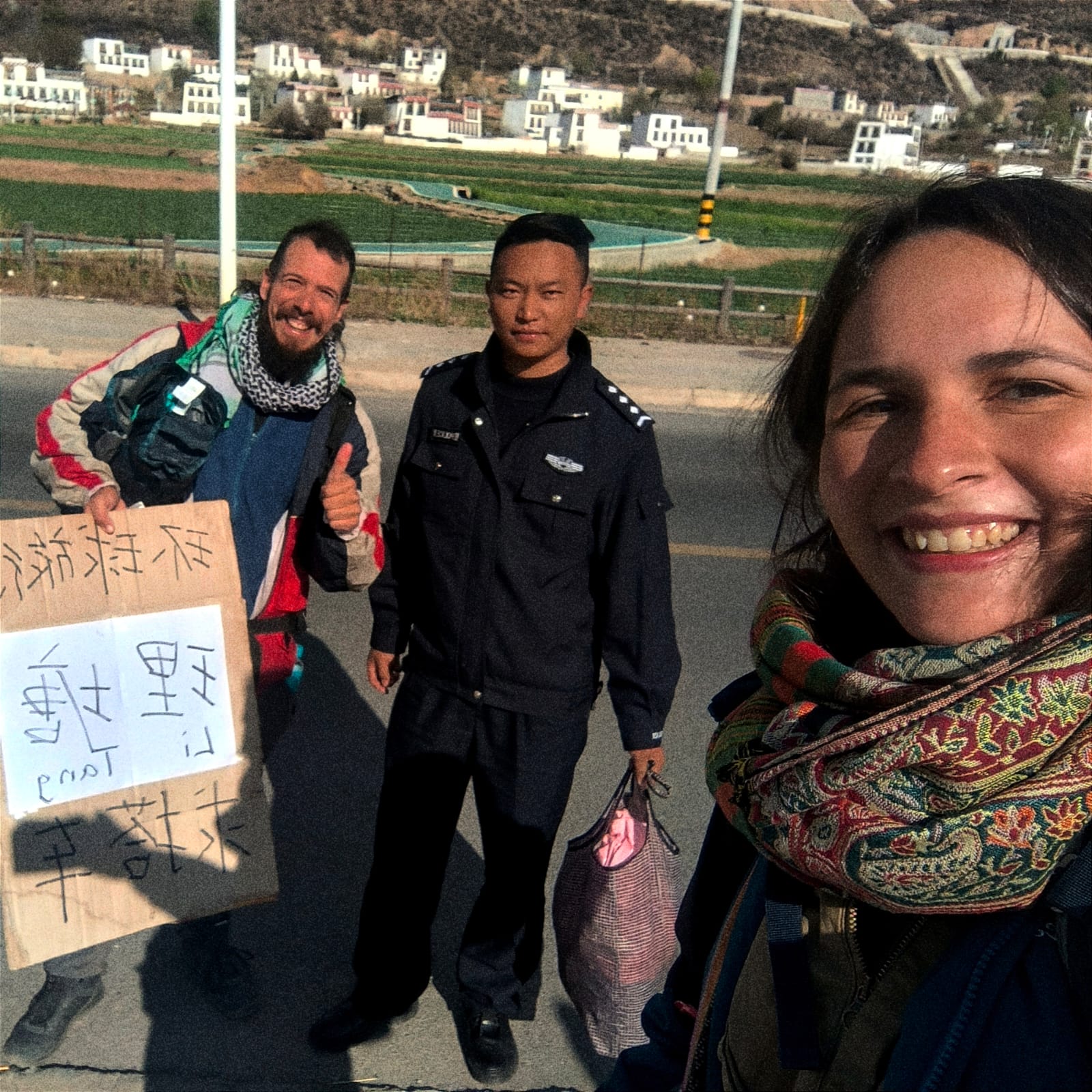 autostop en china