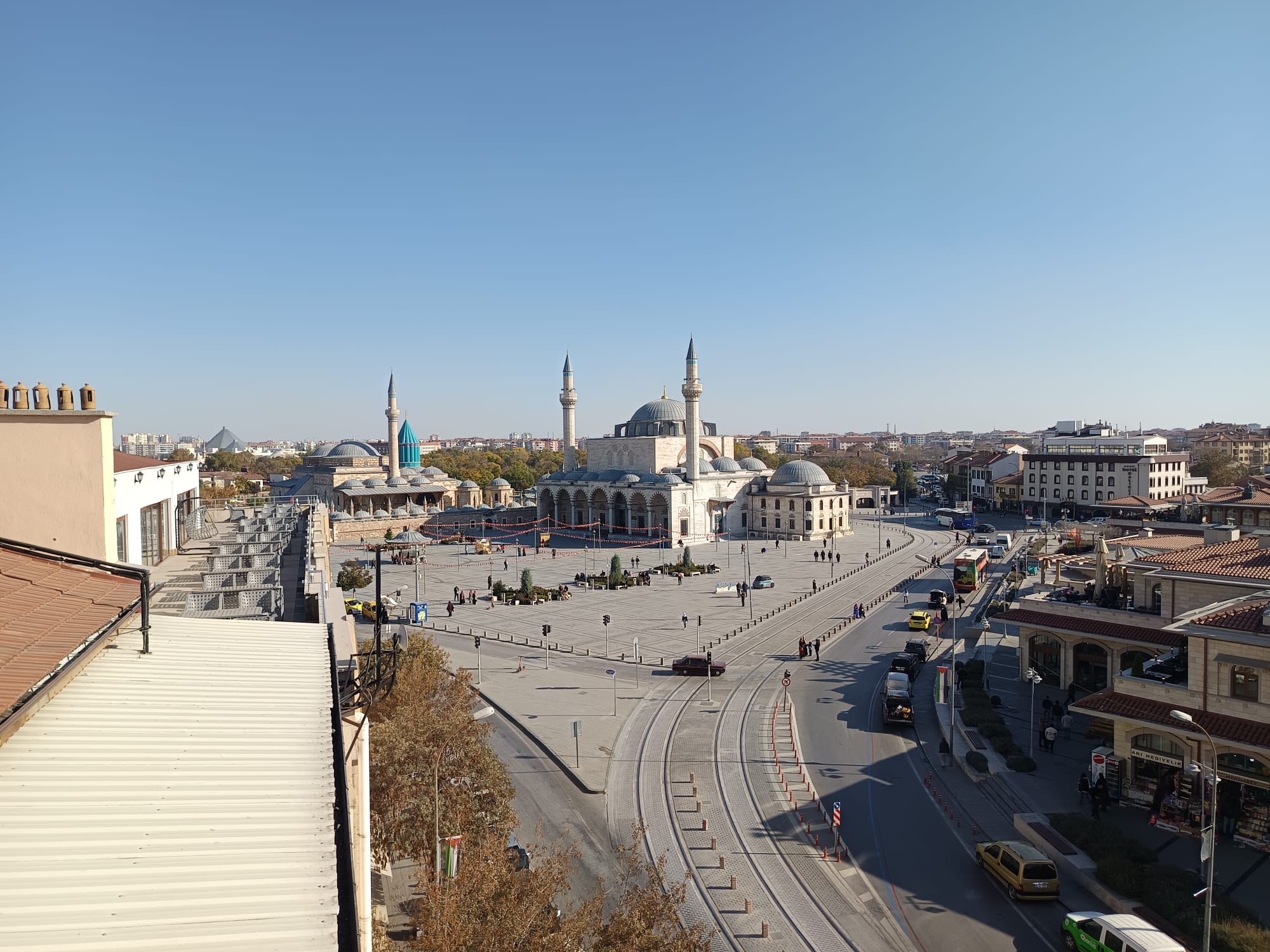 Vistas de Konya desde el Think Hotel