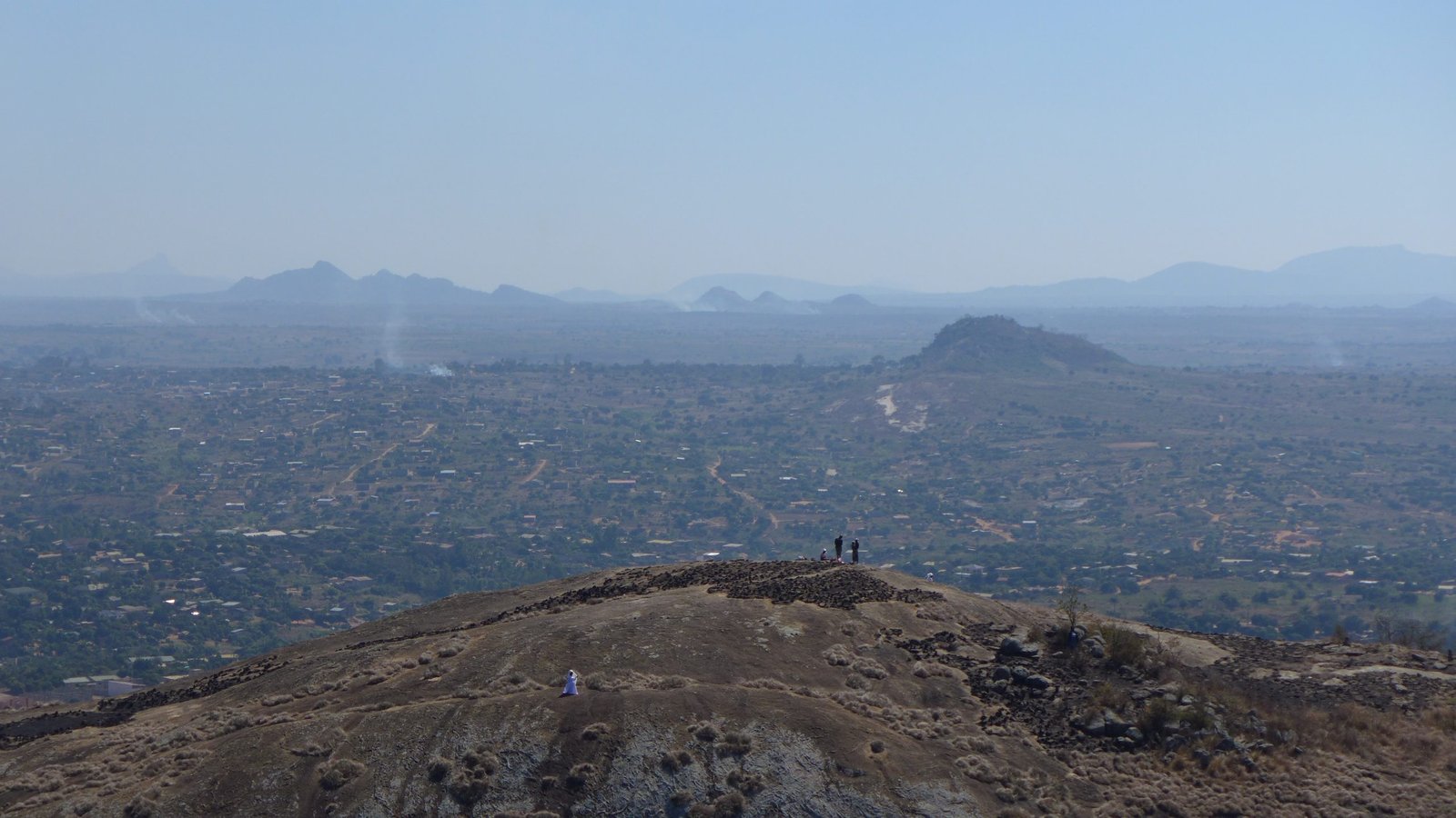 Vistas desde la Cabeça de velho, Chimoio, centro de Mozambique