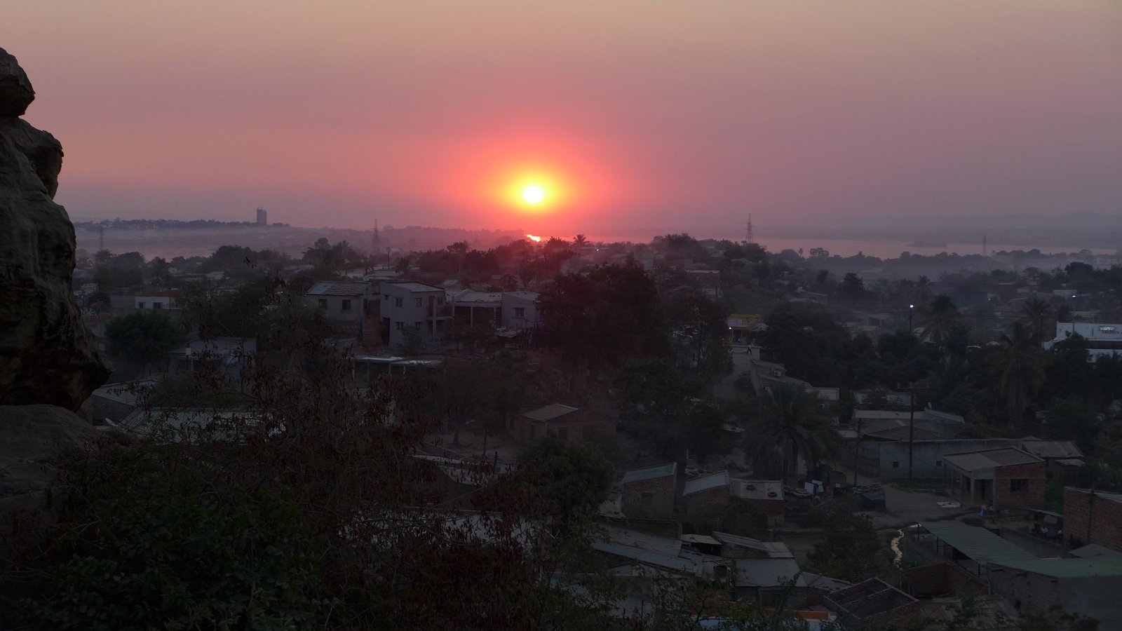 Ciudad de Tete, centro de Mozambique