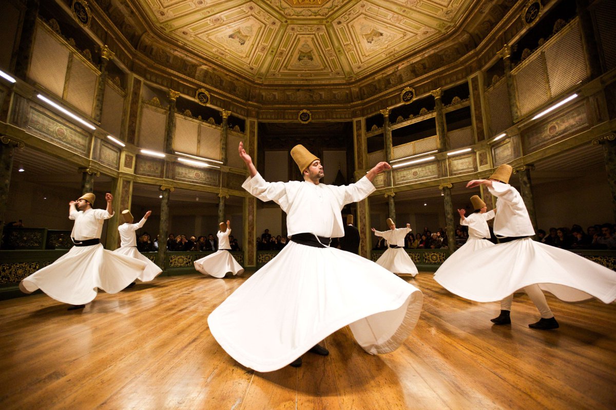 derviches giradores, en Konya