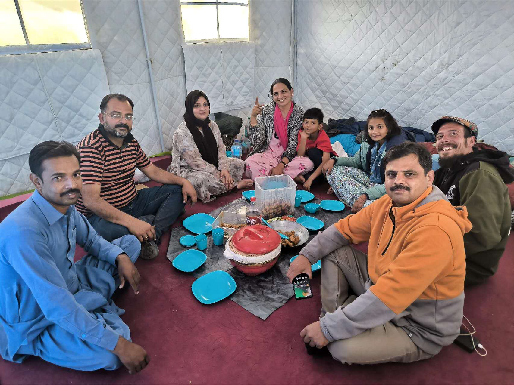 Familia en Pakistán