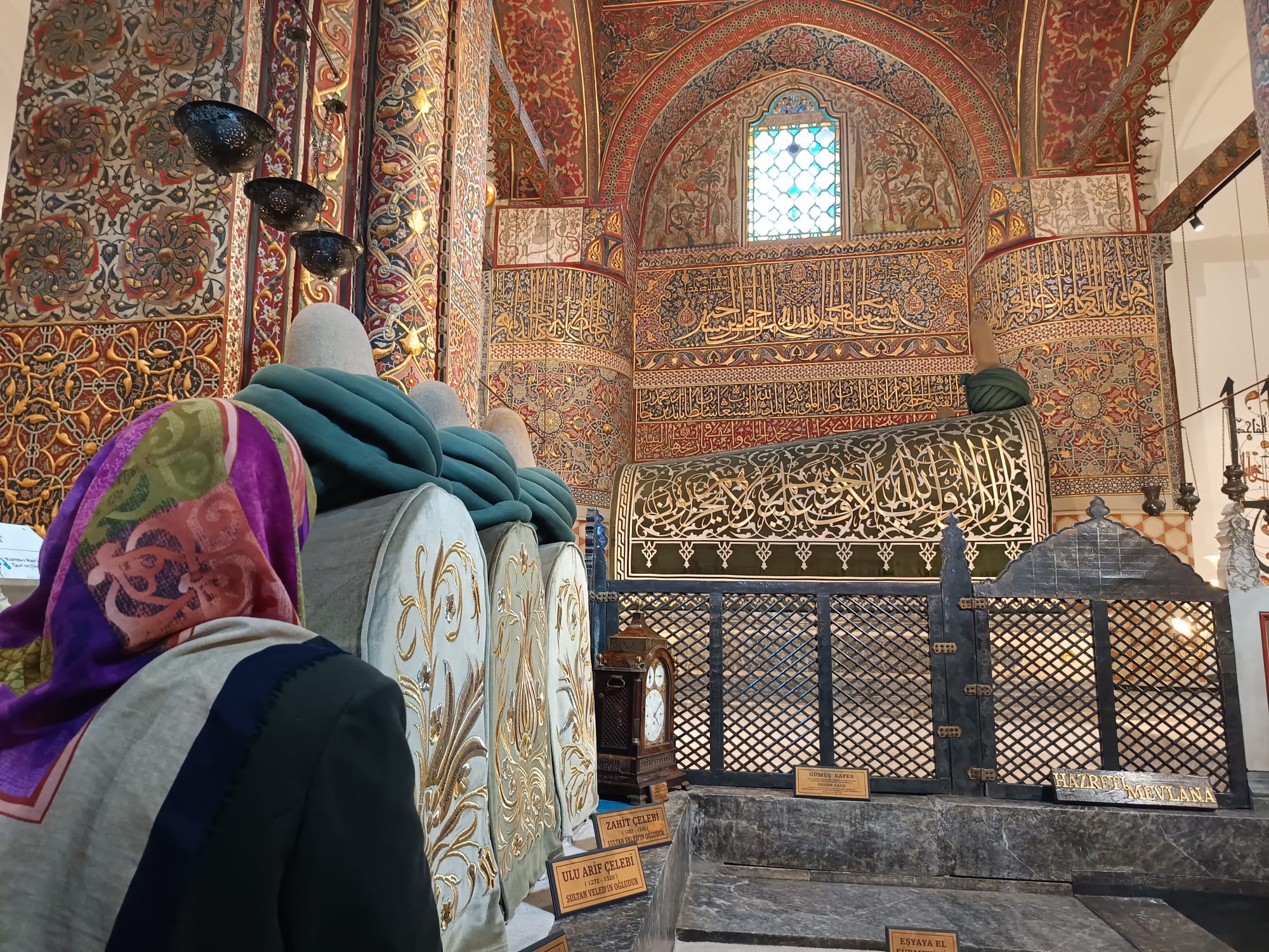 Tumba de Rumi, Museo Mevlana, Konya